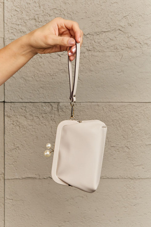 Nicole Lee USA Elise Pearl Coin Purse - LISA MARIE BOUTIQUE