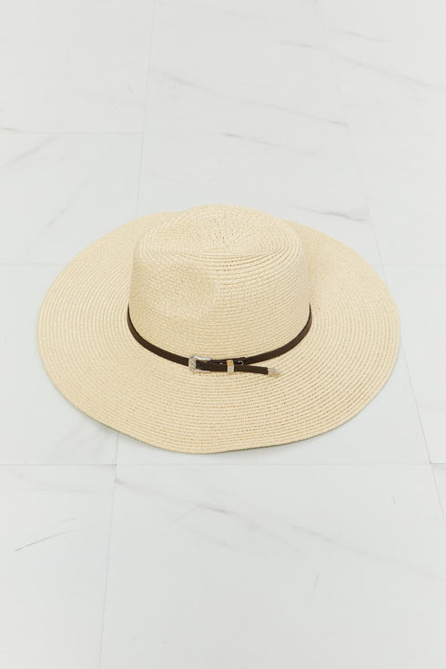 Fame Boho Summer Straw Fedora Hat - LISA MARIE BOUTIQUE