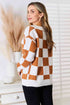 Double Take Button-Up V-Neck Dropped Shoulder Cardigan - LISA MARIE BOUTIQUE