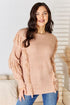 And The Why Tassel Detail Long Sleeve Sweater - LISA MARIE BOUTIQUE
