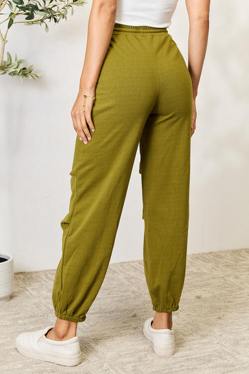 Culture Code Drawstring Sweatpants with pockets - LISA MARIE BOUTIQUE