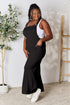 Wide Strap Overall with Pockets - LISA MARIE BOUTIQUE