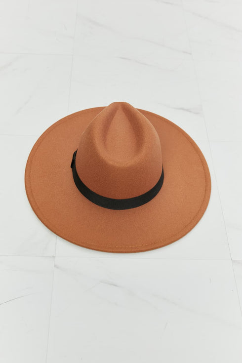 Enjoy The Simple Things Fedora Hat - LISA MARIE BOUTIQUE