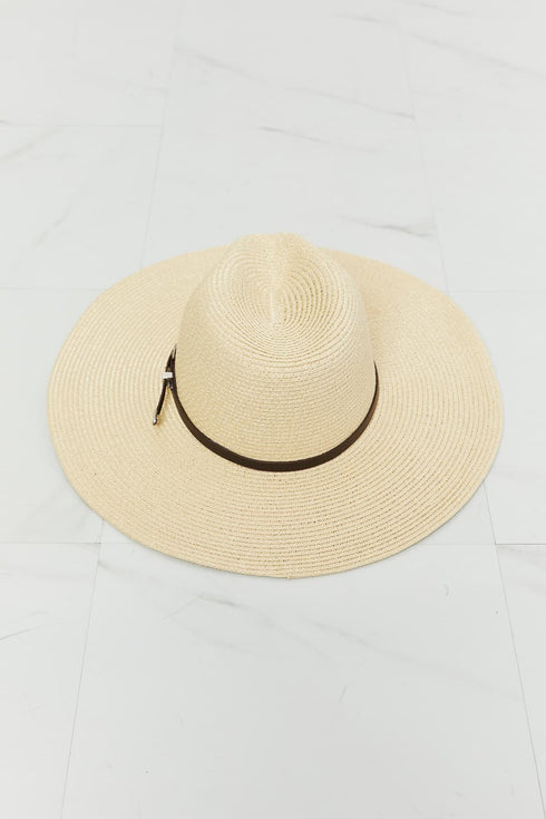 Fame Boho Summer Straw Fedora Hat - LISA MARIE BOUTIQUE