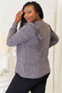 Double Take Square Neck Ruffle Shoulder Long Sleeve T-Shirt - LISA MARIE BOUTIQUE
