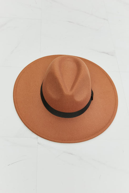 Enjoy The Simple Things Fedora Hat - LISA MARIE BOUTIQUE