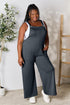 Wide Strap Overall with Pockets - LISA MARIE BOUTIQUE