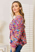 Woven Right V-Neck Long Sleeve Cardigan - LISA MARIE BOUTIQUE