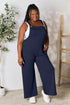 Wide Strap Overall with Pockets - LISA MARIE BOUTIQUE