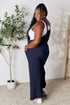 Wide Strap Overall with Pockets - LISA MARIE BOUTIQUE