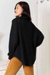 Double Take Waffle-Knit Collared Neck Dropped Shoulder Shirt - LISA MARIE BOUTIQUE