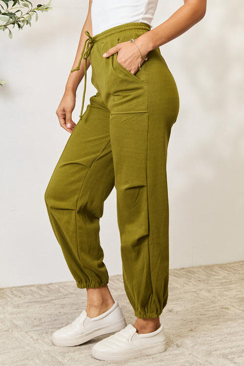 Culture Code Drawstring Sweatpants with pockets - LISA MARIE BOUTIQUE