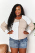 Double Take Color Block Exposed Seam Top - LISA MARIE BOUTIQUE