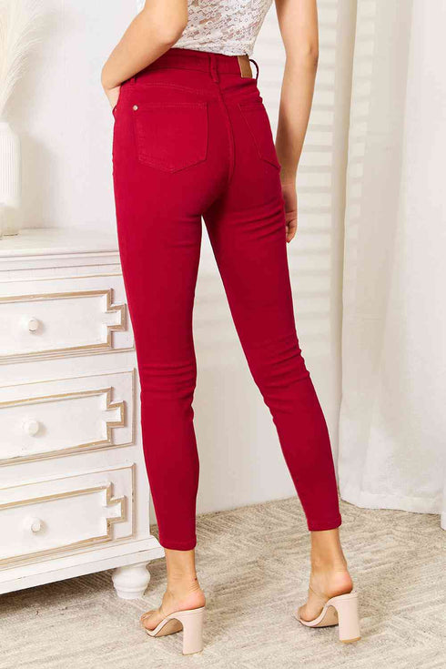 Judy Blue Full Size High Waist Tummy Control Skinny Jeans - LISA MARIE BOUTIQUE