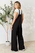 Wide Strap Overall with Pockets - LISA MARIE BOUTIQUE