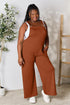 Wide Strap Overall with Pockets - LISA MARIE BOUTIQUE