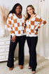Double Take Button-Up V-Neck Dropped Shoulder Cardigan - LISA MARIE BOUTIQUE