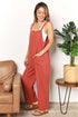 Double Take Wide Leg Overalls with Front Pockets - LISA MARIE BOUTIQUE