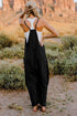 Double Take V-Neck Sleeveless Jumpsuit with Pocket - LISA MARIE BOUTIQUE