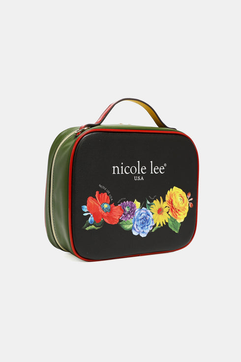 Nicole Lee USA Printed Handbag with Three Pouches - LISA MARIE BOUTIQUE