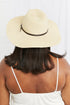 Fame Boho Summer Straw Fedora Hat - LISA MARIE BOUTIQUE