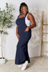 Wide Strap Overall with Pockets - LISA MARIE BOUTIQUE