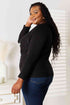 Double Take Sequin Graphic Dolman Sleeve Knit Top - LISA MARIE BOUTIQUE
