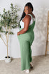 Wide Strap Overall with Pockets - LISA MARIE BOUTIQUE