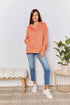 Double Take Quarter-Snap Dropped Shoulder Hoodie - LISA MARIE BOUTIQUE