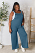 Wide Strap Overall with Pockets - LISA MARIE BOUTIQUE