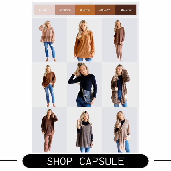 50 Shades of Brown - LISA MARIE BOUTIQUE
