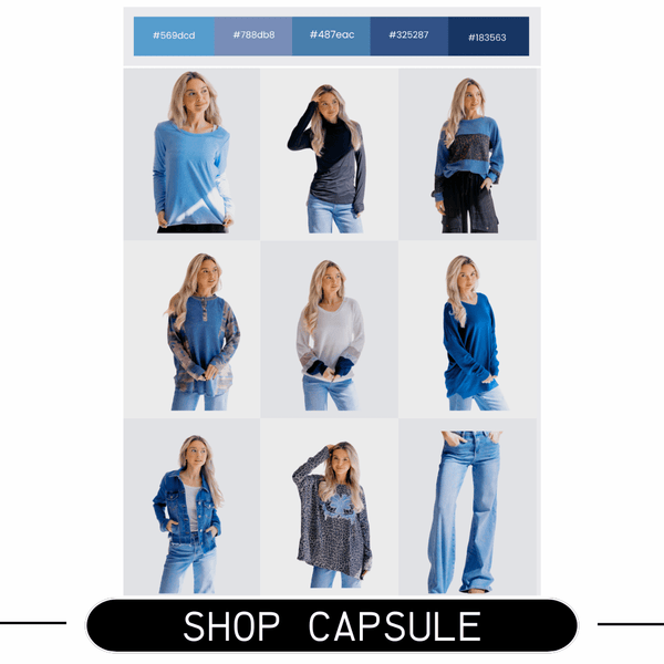 Blue Waves - LISA MARIE BOUTIQUE