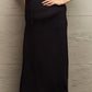 Culture Code For The Day Flare Maxi Skirt in Black